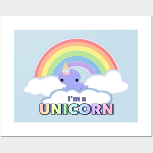 I'm a Unicorn! Posters and Art